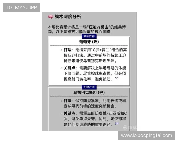 2026年世界杯葡萄牙与乌兹别克斯坦比赛冠军竞猜规则及投注技巧分析